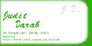 judit darab business card